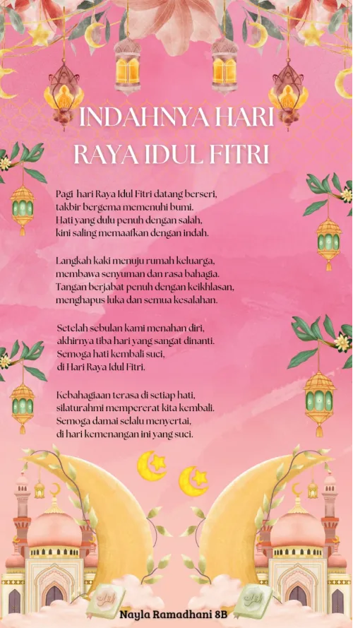 Indahnya Hari Raya Idul Fitri