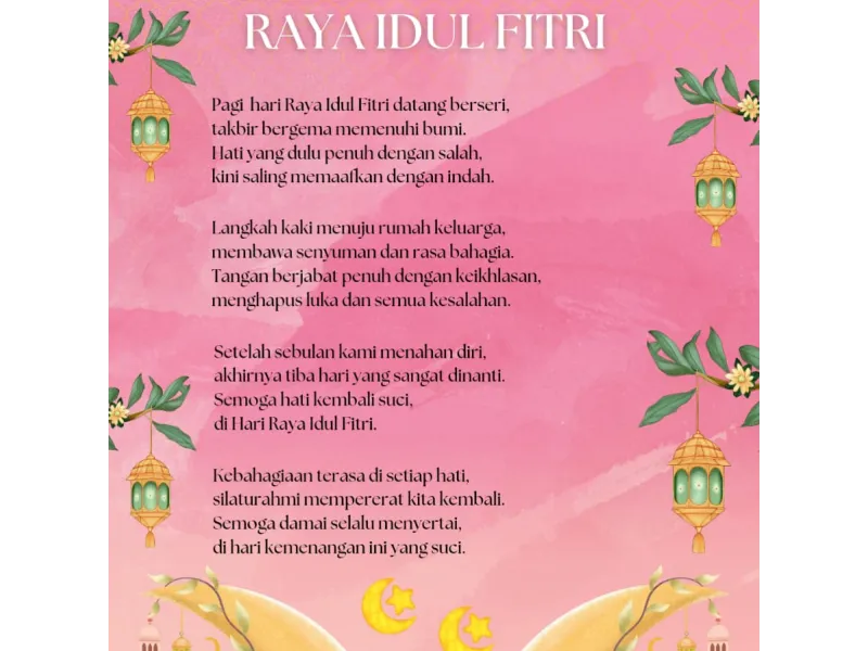 Indahnya Hari Raya Idul Fitri