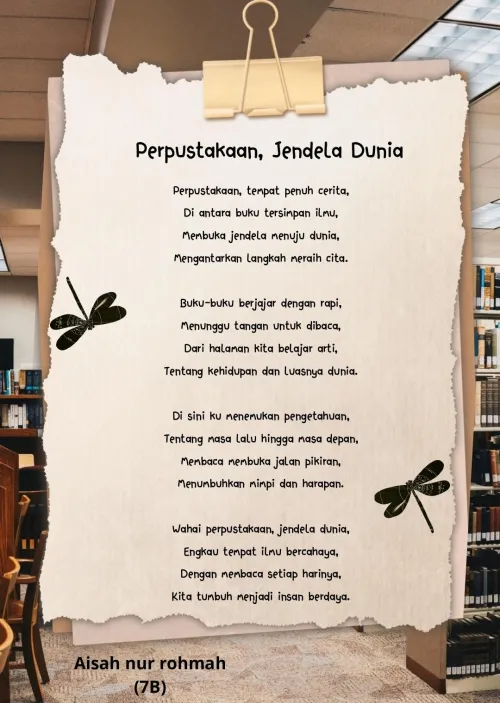 Perpustakaan, Jendela Dunia