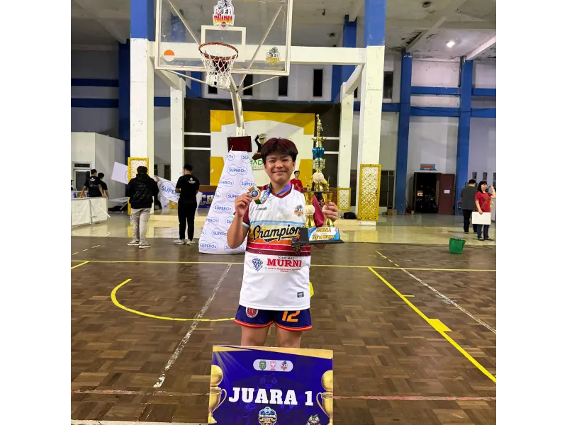 Sean Ivander Suryanto Raih Juara I Basket Tridharma Wali Kota Cup Madiun 2026  Sidoarjo
